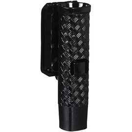 Monadnock 21-26-Inch Friction Lock Front Draw Baton Holder with 45 Degree Swivel Clip-On Basket (Black)