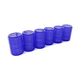 1-1/2” Self Grip Hair Rollers - 6 Count assort
