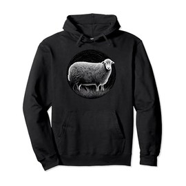 Sheep Animal Lover Wildlife Sheeps Pullover Hoodie