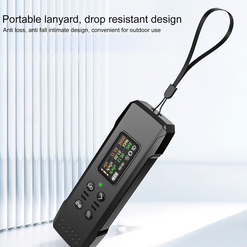 Digital Nuclear Radiation Detector Beta Gamma X Ray 400mah USB
