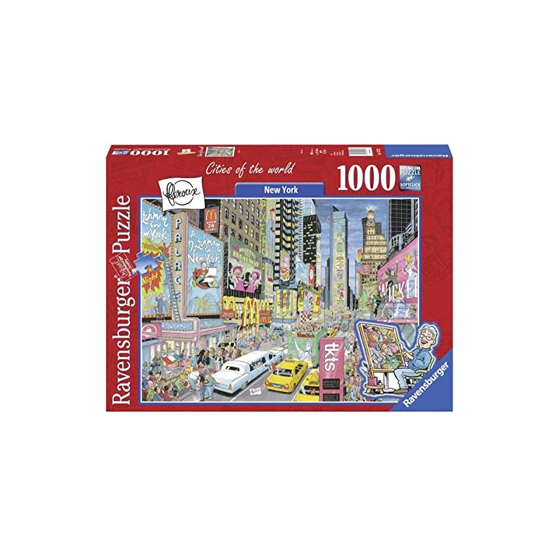 Ravensburger Jigsaw Puzzle Fleroux York 1000 Pieces