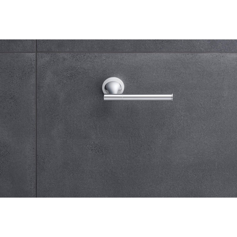 Duravit 0099371000 Starck T Toilet Paper Holder - Polished Chrome
