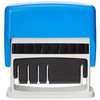Colop S120/WD Dial-A-Phrase-Dater Stamp Self-Inking 12 Phrases Imprint 43x4mm Red/Blue