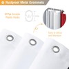 BTTN BTTN Extra Long Shower Curtain - 72 x 84
