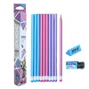 Doms Zoom Triangle 10 Pencils Ultimate Dark + 1 Free