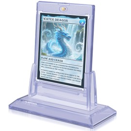 Portatarjetas magnéticas para tarjetas de intercambio, 35 unidades, acrílico para tarjetas de béisbol, para tarjetas deportivas, TCG MTG, protectores 