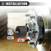 Motoforti Universal Wheel Stud Installer Tool, Wheel Bolt Installer, M12x1.25