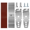 𝙐𝙥𝙜𝙧𝙖𝙙𝙚𝙙 Granite Dishwasher Mounting Bracket Kit Includes 2 Pcs Granite