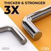 INCLY 50 Pack 2 Inch Pegboard Hooks, 1/4" Heavy Duty