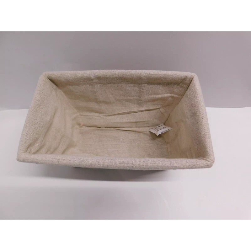 Brightroom Small Woven Twisted Paper Rope Tapered Basket Gray 10.25"