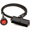 24 Pin ATX Red LED Power On/Off Switch Jumper Bridge