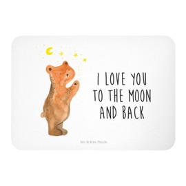 Mr. & Mrs. Panda Magnet in Love Bear - Gift, Saying, Partner, Teddy Bear, Teddy, Pin Board Magnet, Souvenir Magnet, Motif Magnets for Fridge