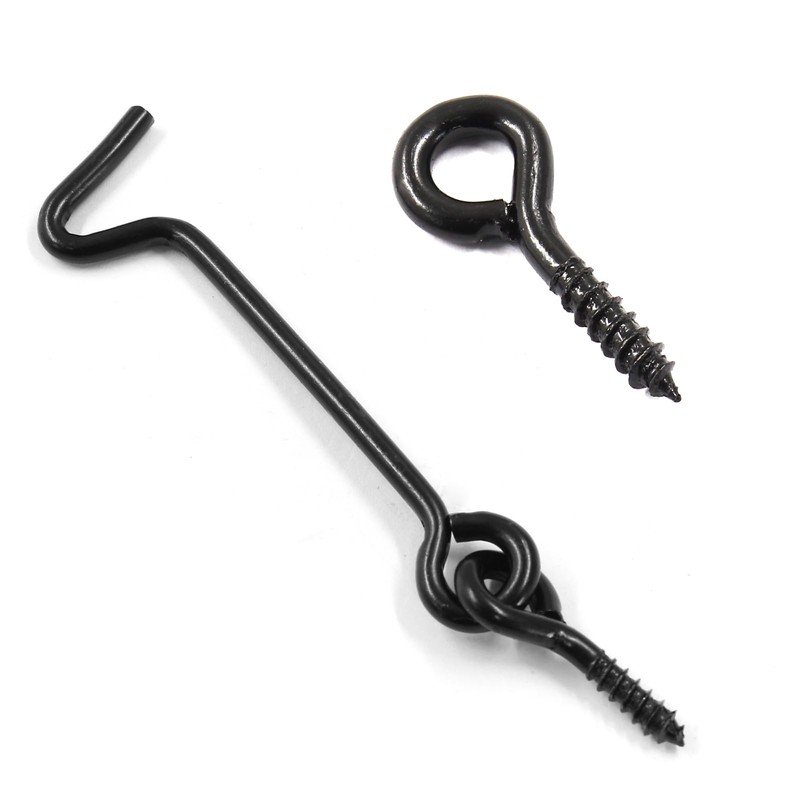 Uenhoy 5 Pcs Cabin Hook and Eye Latch 3 Inch