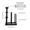VANRA Metal Steel Cutting Board Holder Knife Block Kitchen Organizer