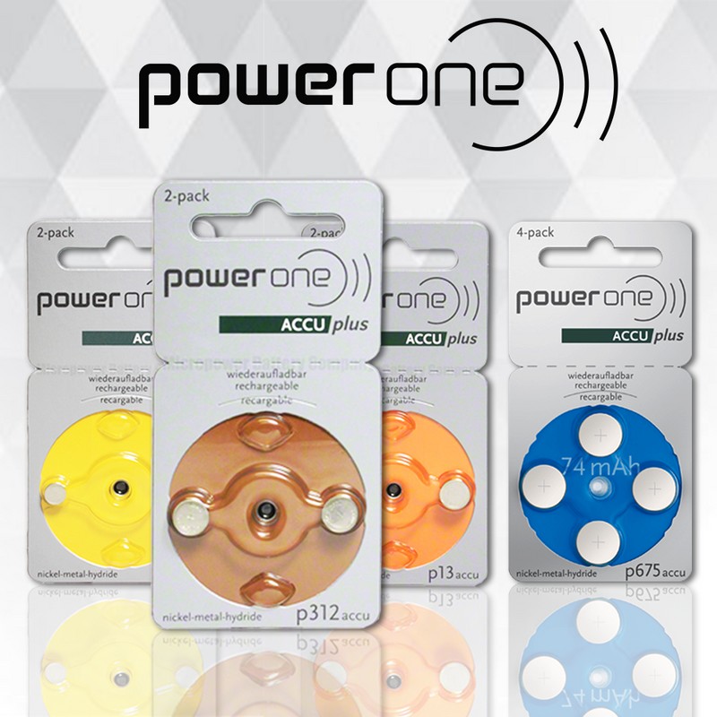 Power One ACCU Plus Size 312 Hearing Aid Battery (Pack