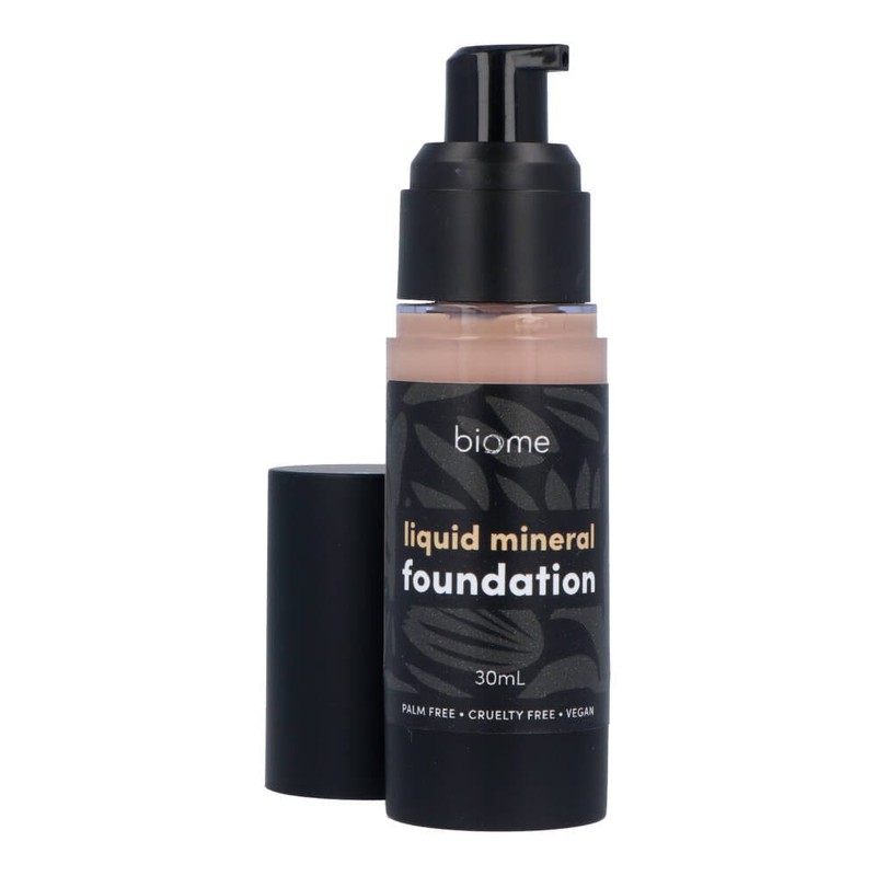 Biome Liquid Mineral Foundation 30ml, Bamboo