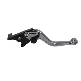 TECTEK Motorcycle Brake Clutch Levers Brake Lever Handle Foldable Adjustable Short for CT125 Super Cub C125 Monkey 125 DAX125,Sliver