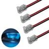 OUMICCARD Car Door Handle Light ICE Blue Door Handle LED