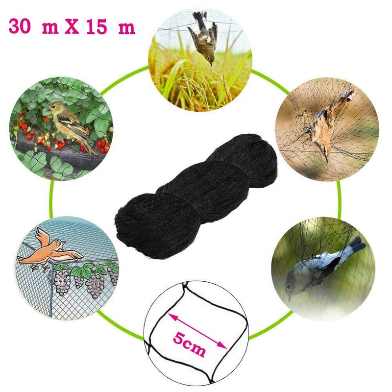 100ft X 50ft Bird Netting, Poultry Netting, Heavy Duty Bird