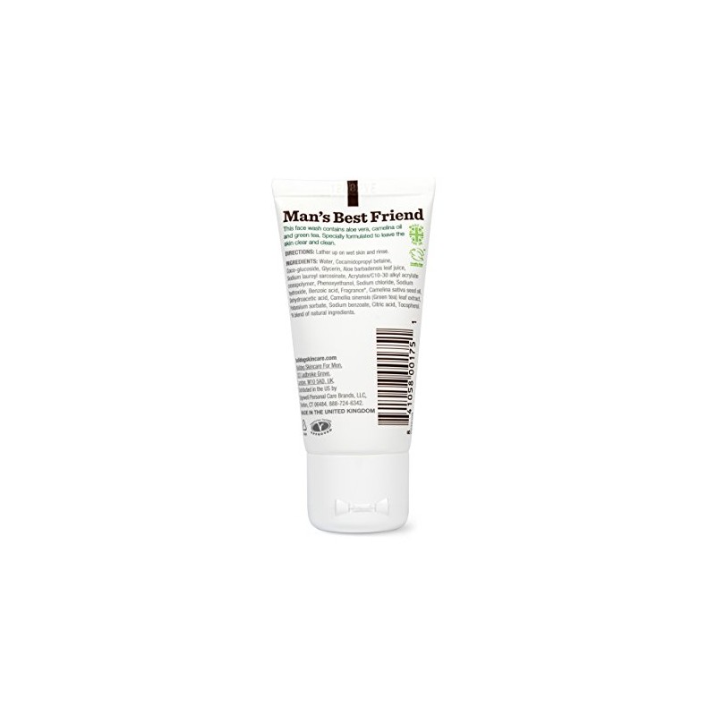Bulldog Mens Skincare and Grooming Original Face, Wash, 1 Fluid