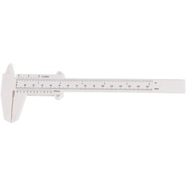 Vernier Caliper, Calibrador Para Cejas Regla de cejas Herramientas de medición Microblading Kit de mapeo y modelado de cejas para mujeres Plantilla de bricolaje Cejas Herramienta de medición de cejas