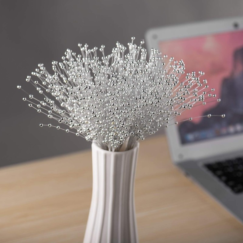 Ramo de perlas de novia, 50 piezas para decoración de