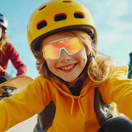 X-TIGER Kids Sunglasses Polarized Youth Baseball Sunglasses for 8-14 boys girls UV400 Sports Softball Cycling Glasses