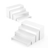 NEETBU Black Matte Metal Display Stand,8 Pcs 2 Set Display