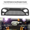 Nylon Angry Eyes Grille Body 1:10 Car Front Accessory Set