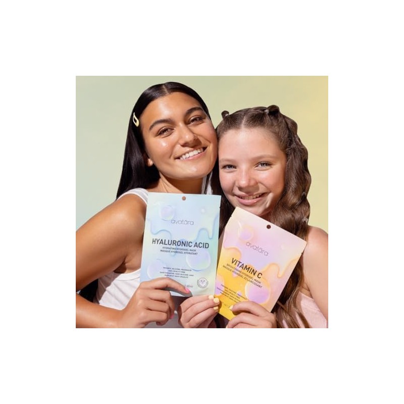 Avatara Pack de 8 Mascarillas de Tejido High-key Glow con