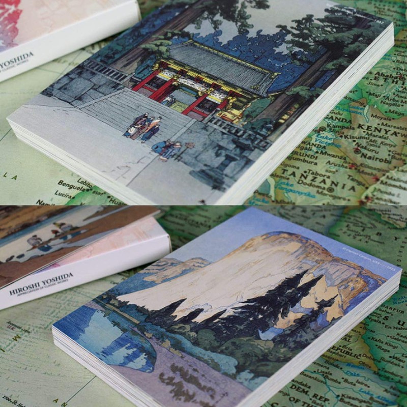 HOSTEESSCHOICE Beautiful Art Postcards set of 30 Japanese Artist Hiroshi