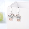 SVODEA Goat Earrings 925 Sterling Silver Animals Earrings Cute Animal
