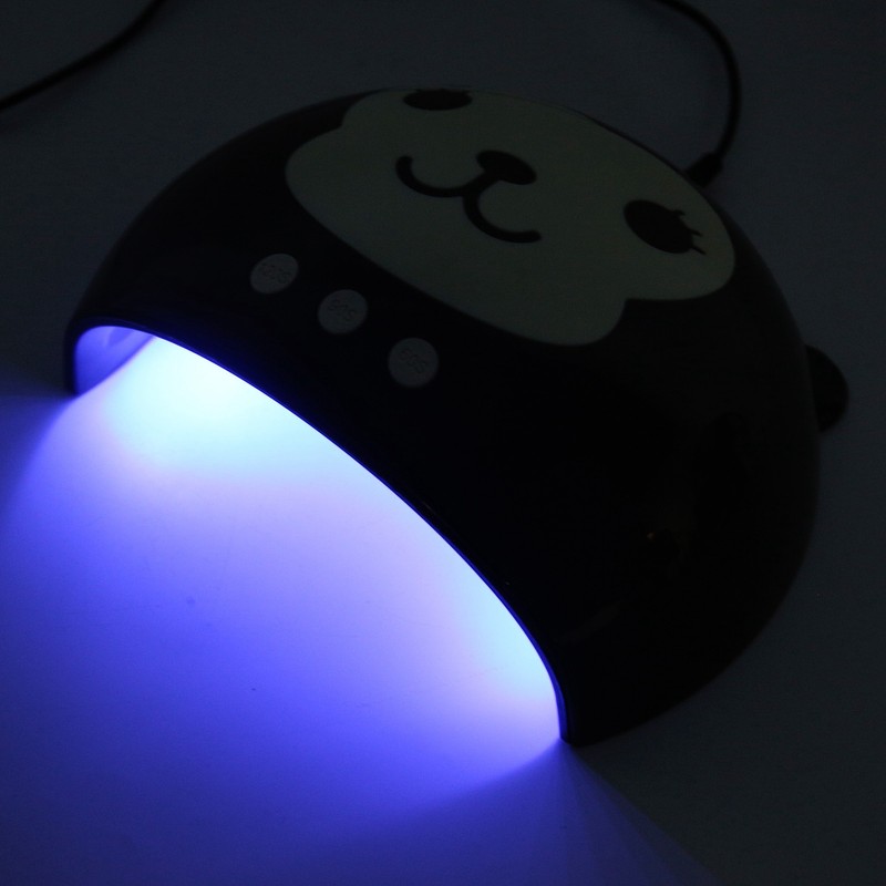 Cute Cartoon Monkey UV LED Nail Dryer 36W Gel Polish