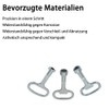 Set of 3 corner keys, bleed keys, heating key, heating
