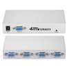 IMAGE 1 PC To 4 Monitors Splitter Box VGA/SVGA LCD
