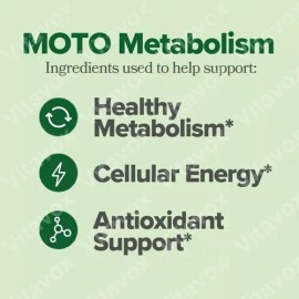 2pc Elifeaf Moto Cápsulas Estimulantes Del Metabolismo Peso