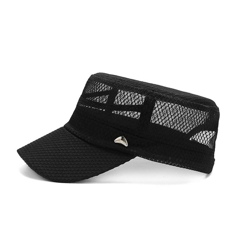 LYING Cool Hat, Sunshade, Cap, Men's, Mesh, UV Work Cap,