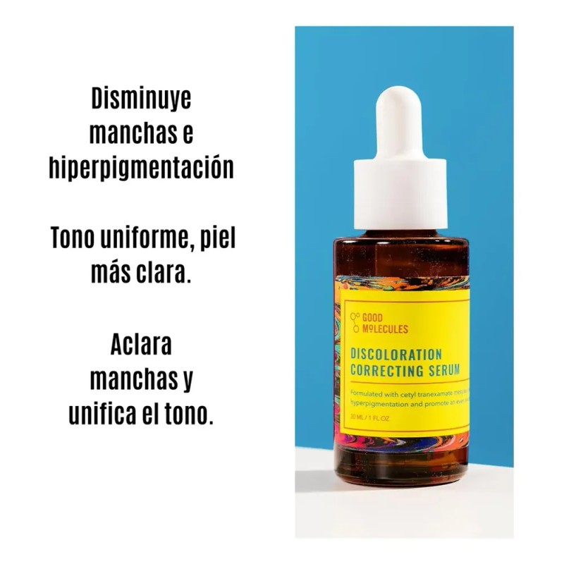 Sérum Despigmentante Good Molecules con Niacinamida y Ácido Tranexámico para