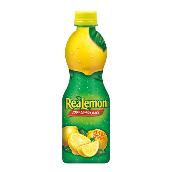 ReaLemon 100 percent Lemon Juice, 8 fl oz bottles (Pack of 12)