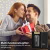 All-in-One Torch Lighter Adjustable Windproof 2 Jet Flame Lighters for