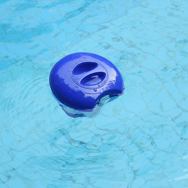 Soap Dispensers Floating Swimming Pool Chemical Chlorine Dispenser with Thermometer