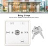 Heayzoki Automatic Door Access 5 Position Key Switch Aluminium Durable