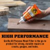 Gorilla Wood Filler 2 Pack Walnut All Purpose Water Resistant