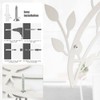 Meltset Metal Tree Leaf Wall Decor, Vine Olive Leaf Branch