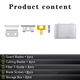 1 Pack T Blades fits for G, GO, GTO, GTX, Headliner LS2, LS3 Replacement,clipper blades,Already assembled