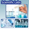Jiaxix 10 Pack 10ml Glass Syringe With Caps