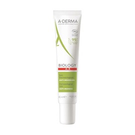 ADERMA, Biology Crema Anti Rojeces con Ingredientes Naturales, Para Piel con Tendencia a la Rosácea, 40ml
