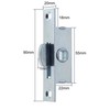 Mortice Budget Lock Recessed Lock Type - Suits Square Key