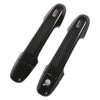 Qiilu Exterior Door Handle Cover, 4PCS Outer Outside Exterior Door