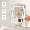 Hasipu Vanity Mirror with Lights, 16" x 20" LED Makeup